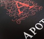 UV printed logo on record player
